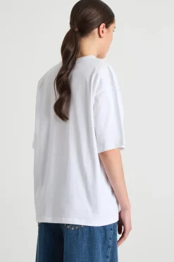 T-shirt oversize - Bianco