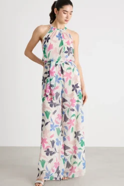 Tuta in georgette - Bianco