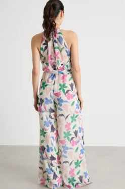 Tuta in georgette - Bianco