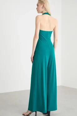 Tuta in jersey con coprispalle - Verde