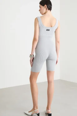 Tuta in maglia - Grigio