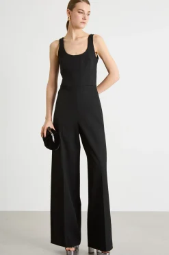 Tuta in twill - Nero