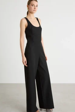 Tuta in twill - Nero