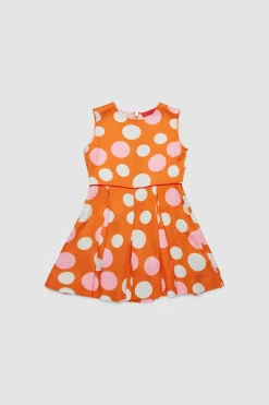 Tuta polka dot BAMBINI - Arancione