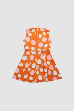 Tuta polka dot BAMBINI - Arancione